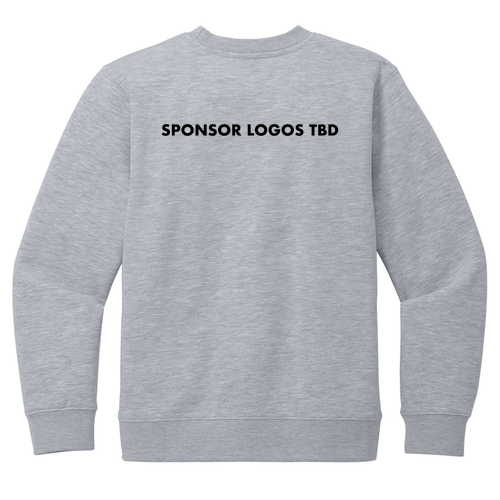 District Youth V.I.T. Fleece Crew -- Light Heather Grey