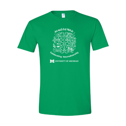 Mens/Unisex Gildan SoftStyle T-Shirt -- Irish Green
