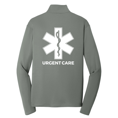 Sport-Tek PosiCharge Competitor Quarter Zip Pullover -- Grey Concrete