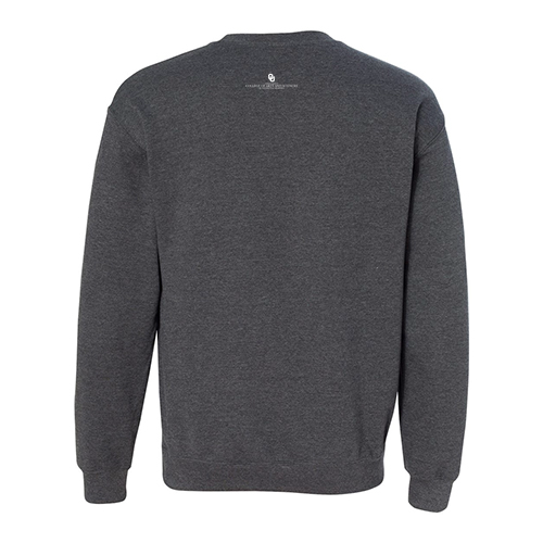 Gildan Heavy Blend Crew Neck Sweatshirt -- Dark Heather