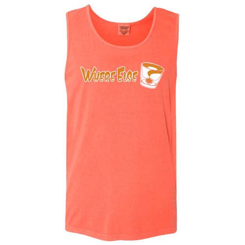 Comfort Colors Adult Garment-Dyed Heavyweight Tank Top -- Bright Salmon