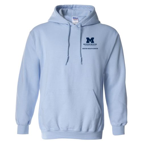 Mens/Unisex Gildan Heavy Blend Hooded Sweatshirt -- Light Blue