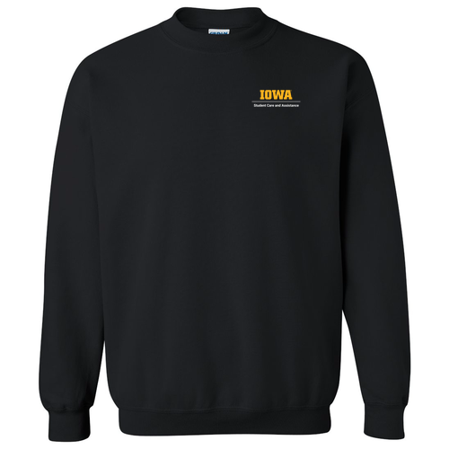 Gildan Heavy Blend Crew Neck Sweatshirt -- Black