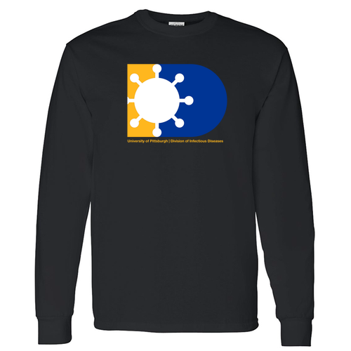 Gildan Heavy Cotton Longsleeve Basic T-Shirt -- Black