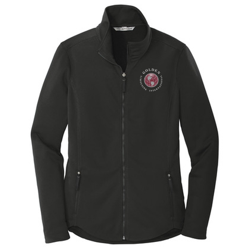 Port Authority Ladies Collective Smooth Fleece Jacket -- Deep Black