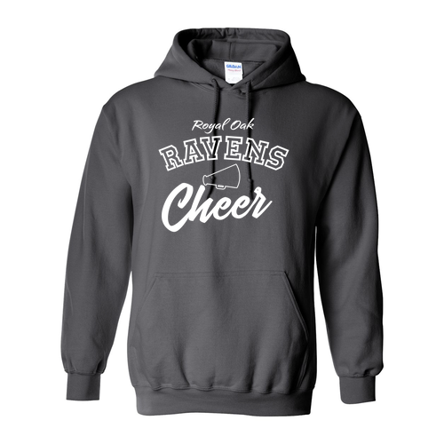 Gildan Heavy Blend Hooded Sweatshirt -- Charcoal