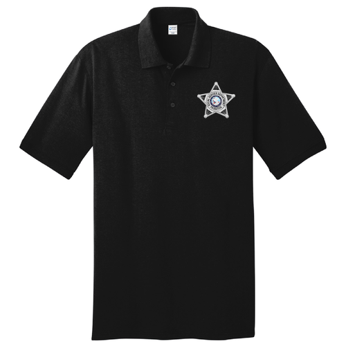 Port & Company Core Blend Jersey Knit Polo -- Jet Black