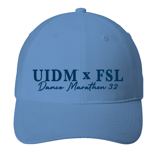 Port & Company Brushed Twill Hat -- Carolina Blue