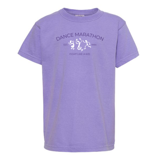 Comfort Colors Youth Ring Spun Cotton Tee -- Violet