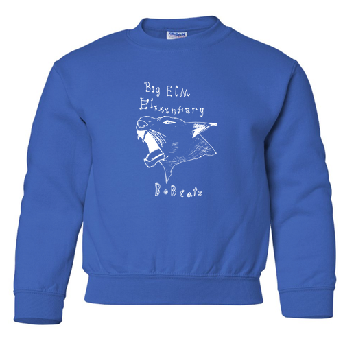 Gildan Heavy Blend Youth Crew Neck Sweatshirt -- Royal