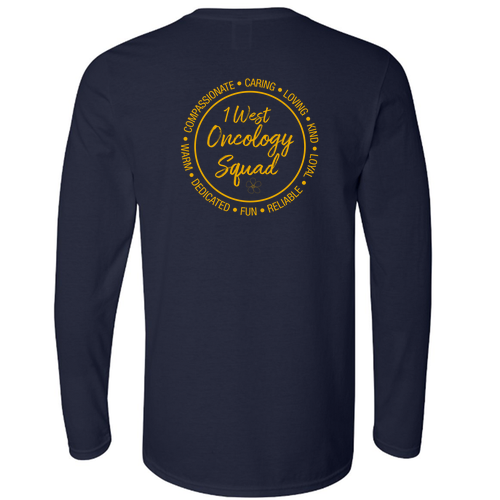 Gildan Softstyle Longsleeve T Shirt -- Navy
