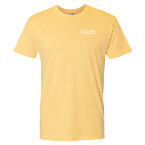 Next Level Apparel Unisex Cotton Tee -- Banana Cream