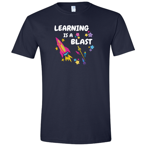Learning is a Blast Adult Tee