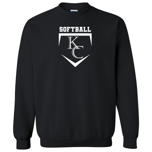 Gildan Heavy Blend Crew Neck Sweatshirt -- Black