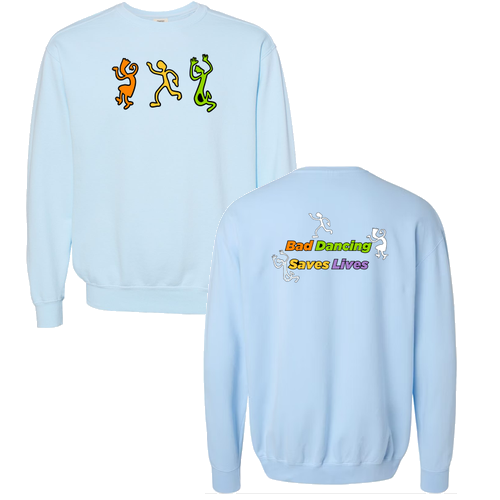 Comfort Colors Adult Crewneck Sweatshirt -- Chambray