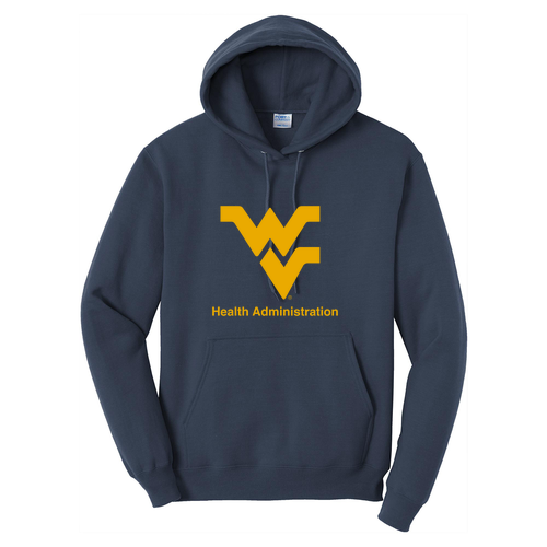 Port and Company Core Fleece Pullover Hooded Sweatshirt -- Navy
