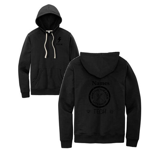 District Re-Fleece Hoodie -- Black