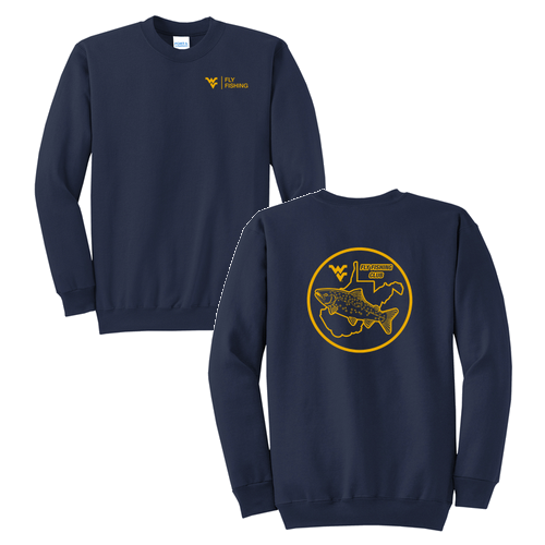Port and Company Classic Crewneck Sweatshirt -- Navy