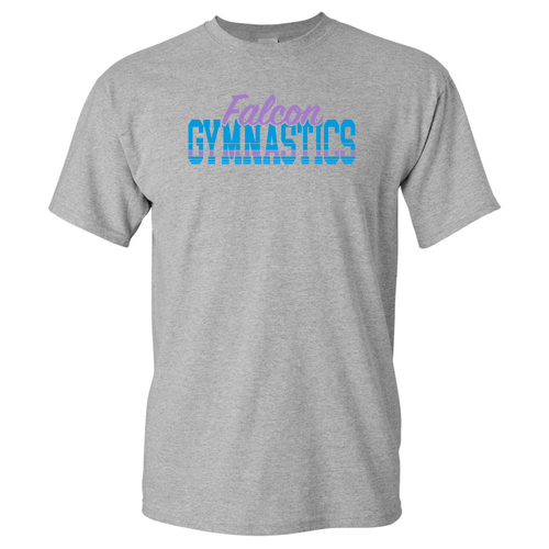 Falcon Gymnastics T-Shirt -- Sport Grey