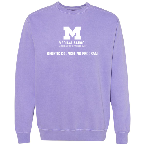 Mens/Unisex Comfort Colors Crewneck Sweatshirt -- Violet