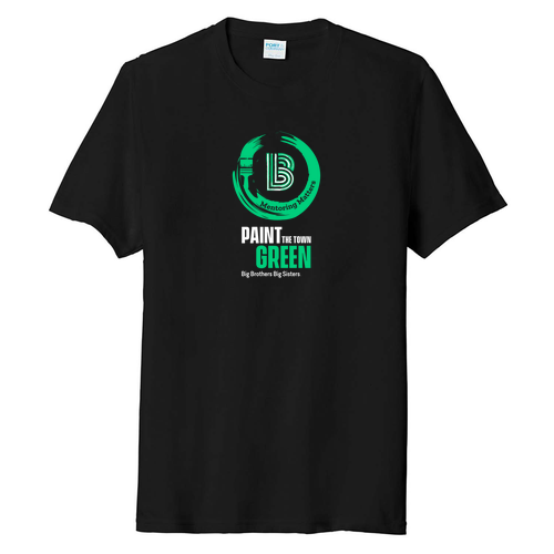 Port & Company Tri-Blend Tee -- Black