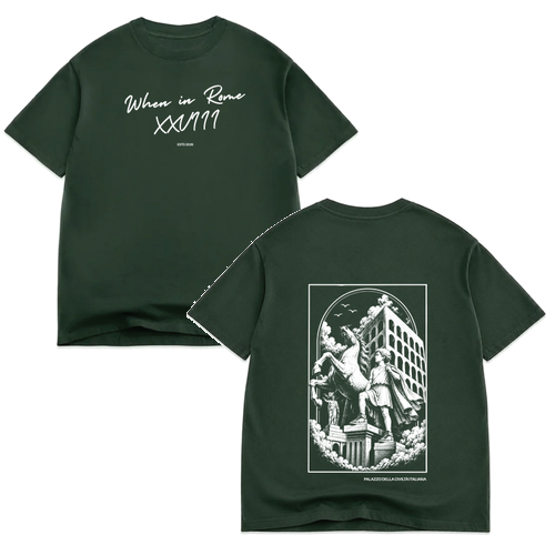 Cotton Collective Oversized Box S/S Tee 7.5 oz -- Forest Green