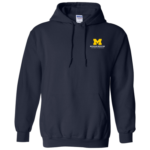 Pullover Hooded Sweatshirt -- Navy