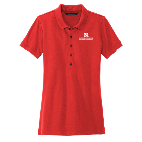 SECD Ladies Polo -- Apple Red