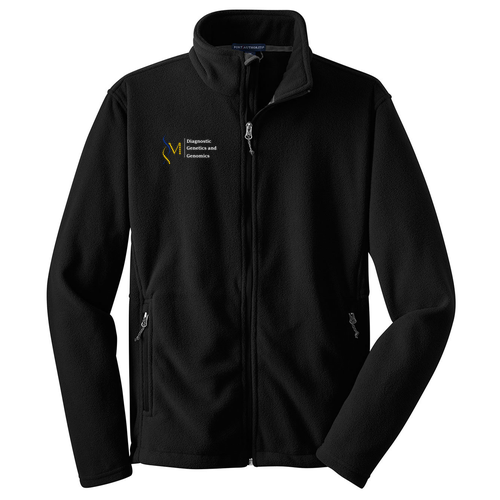 Port Authority Left Chest Print Jacket -- Black