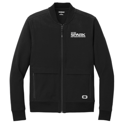 Mens/Unisex Ogio Outstretch Full-Zip -- Blacktop