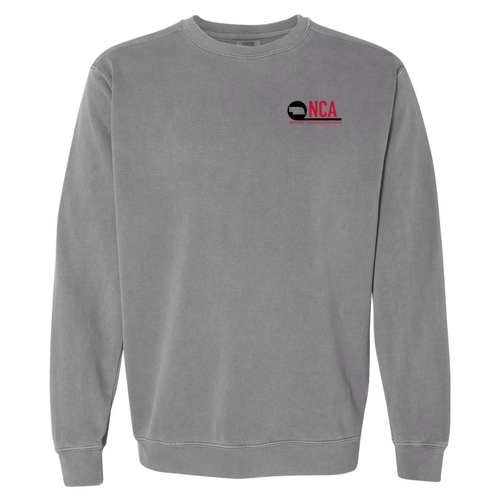 Comfort Colors Unisex Garment-Dyed Crewneck Sweatshirt -- Grey