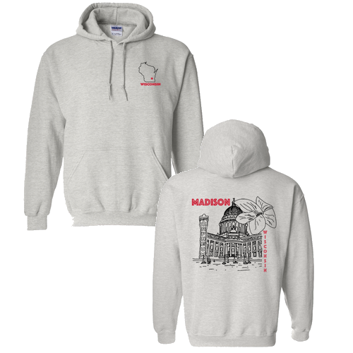 Gildan Heavy Blend Hooded Sweatshirt -- Ash