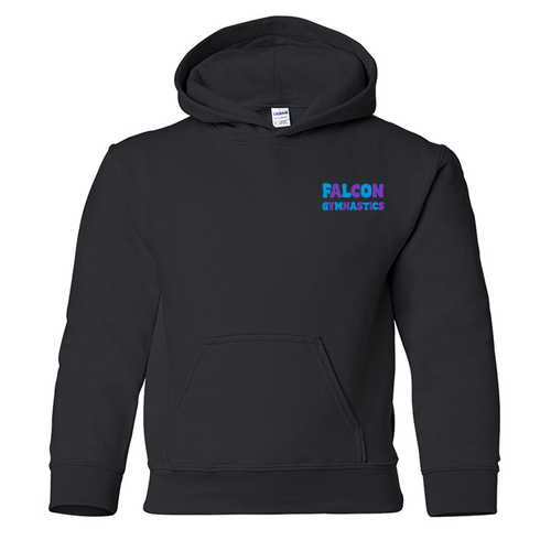 Gymnast Era Youth Hooded Sweatshirt -- Black
