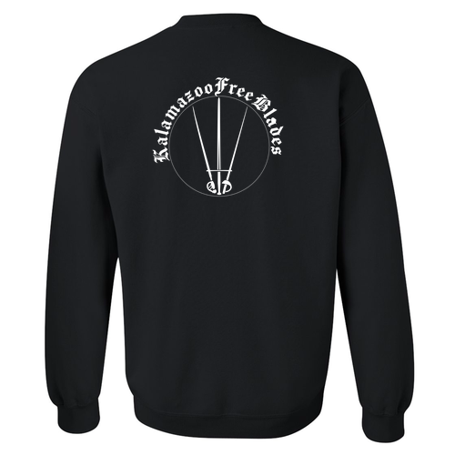 Gildan Heavy Blend Crew Neck Sweatshirt -- Black