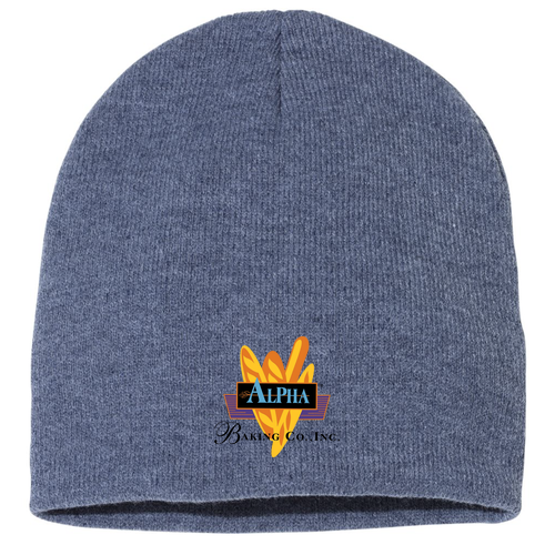 Sportsman 8-inch Knit Beanie -- Heather Navy