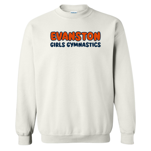 Gildan Heavy Blend Crew Neck Sweatshirt -- White