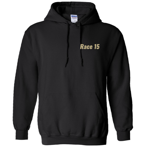 Gildan Heavy Blend Hooded Black Sweatshirt