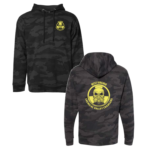 Independent Trading Midweight Hooded Sweatshirt -- Black Camo