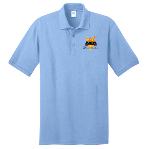Port & Company Core Blend Jersey Knit Polo -- Light Blue