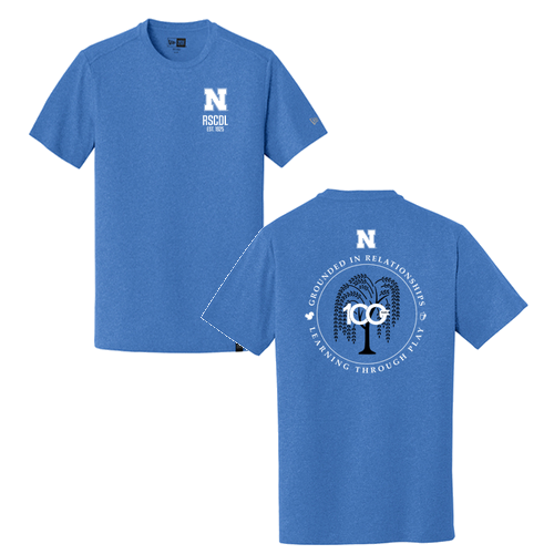 Adult 100 Years Tee -- Royal Heather