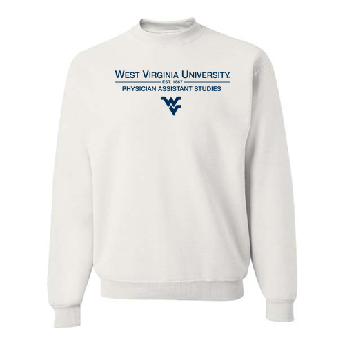 Jerzees 8 Oz., 50/50 Nublend Fleece Crew -- White