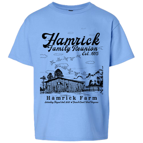 Gildan Ultra Cotton Youth Basic T-Shirt -- Carolina Blue