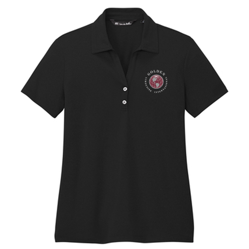 Travismathew Ladies Coto Performance Polo -- Black