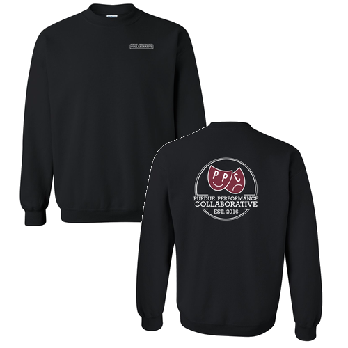 Gildan Heavy Blend Crew Neck Sweatshirt -- Black