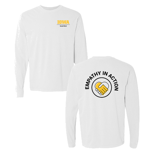 Comfort Colors Ringspun Long Sleeve Tee -- White