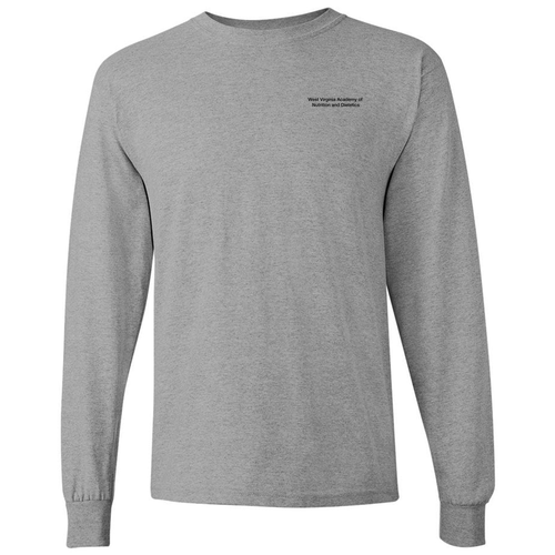 Gildan Heavy Cotton Longsleeve Basic T-Shirt -- Sport Grey
