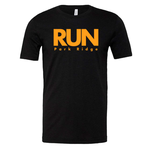 RUN Park Ridge Tee -- Black Heather