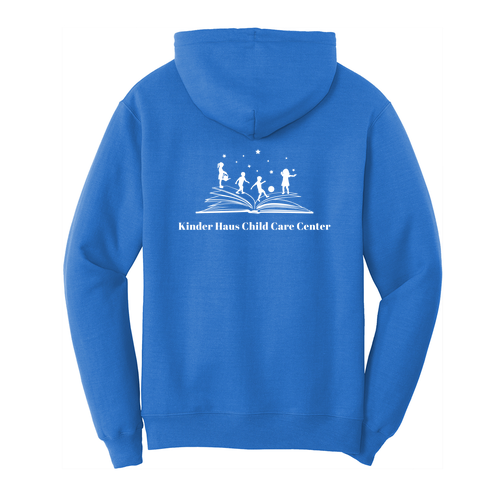 Port and Company Core Fleece Pullover Hooded Sweatshirt Royal