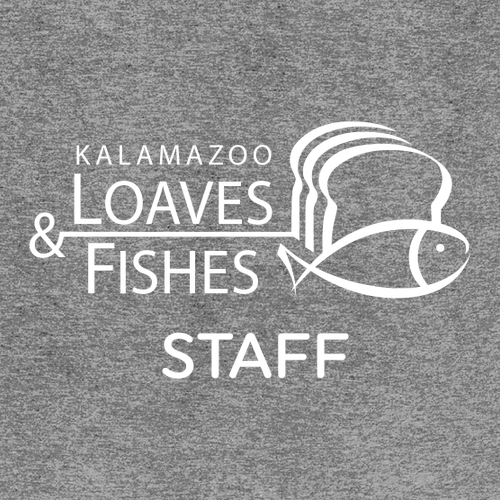 KLF Staff District Women's Very Important Tee  V-Neck -- Grey Frost
