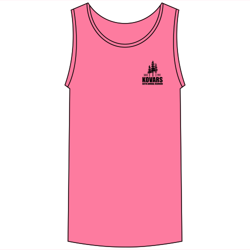 Gildan Heavy Cotton Adult Tank Top -- Safety Pink
